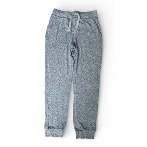 Cat & Jack Girls' Heather Gray Drawstring Jogger Pants - Size L (10/12)